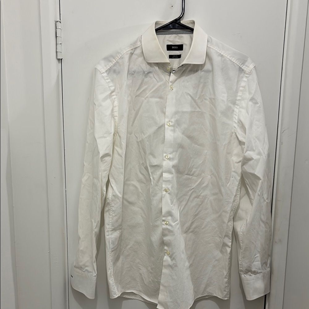 Hugo Boss White Dress Shirt